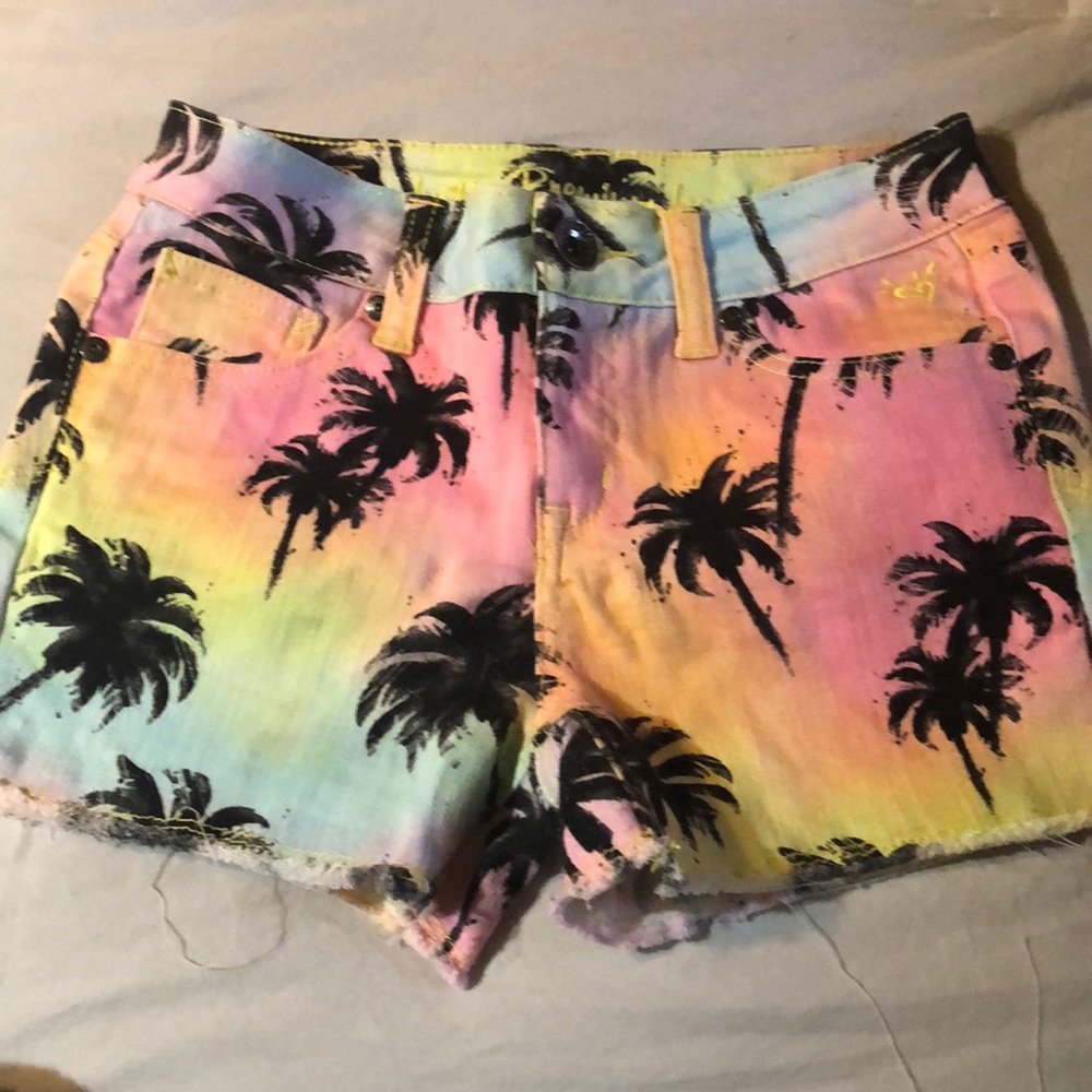 Justice jean shorts like new